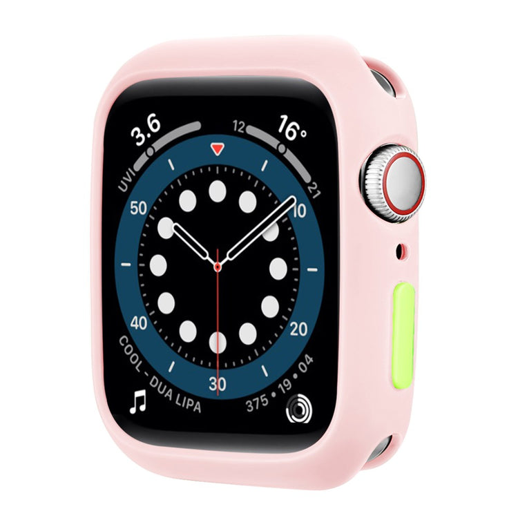 Apple Watch Series 7 45mm  Silikone Bumper  - Pink#serie_10