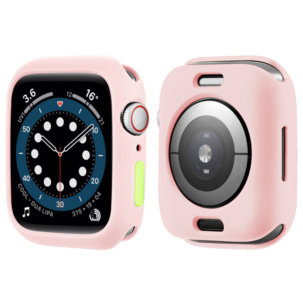 Apple Watch Series 7 45mm  Silikone Bumper  - Pink#serie_10