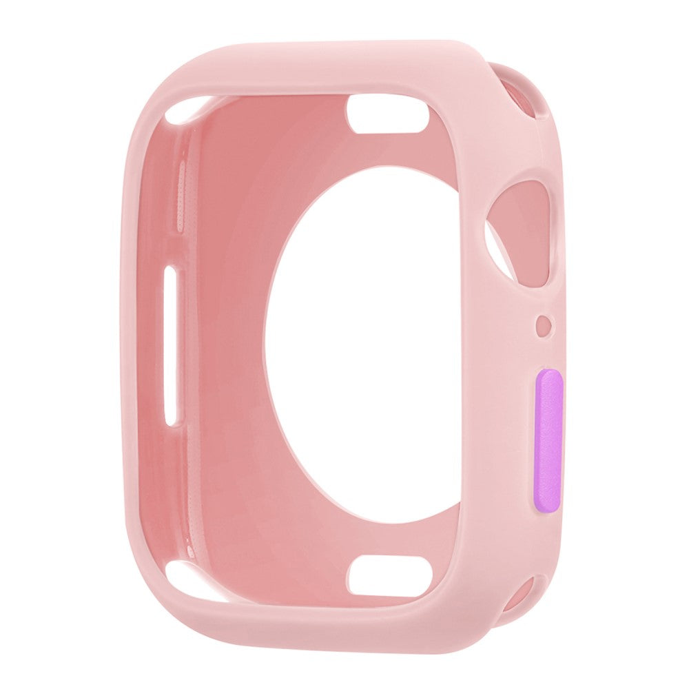 Apple Watch Series 7 45mm  Silikone Bumper  - Pink#serie_11