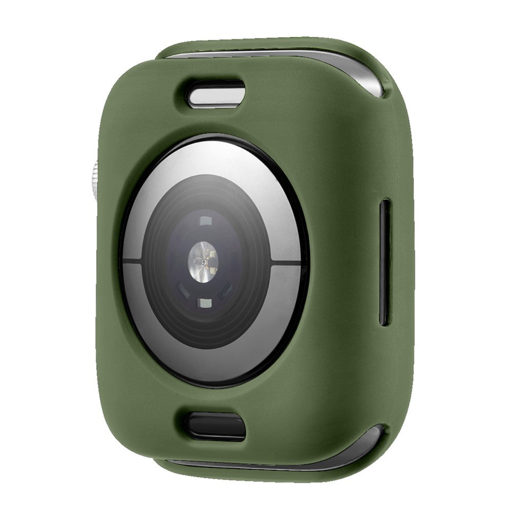 Apple Watch Series 7 45mm  Silikone Bumper  - Grøn#serie_16