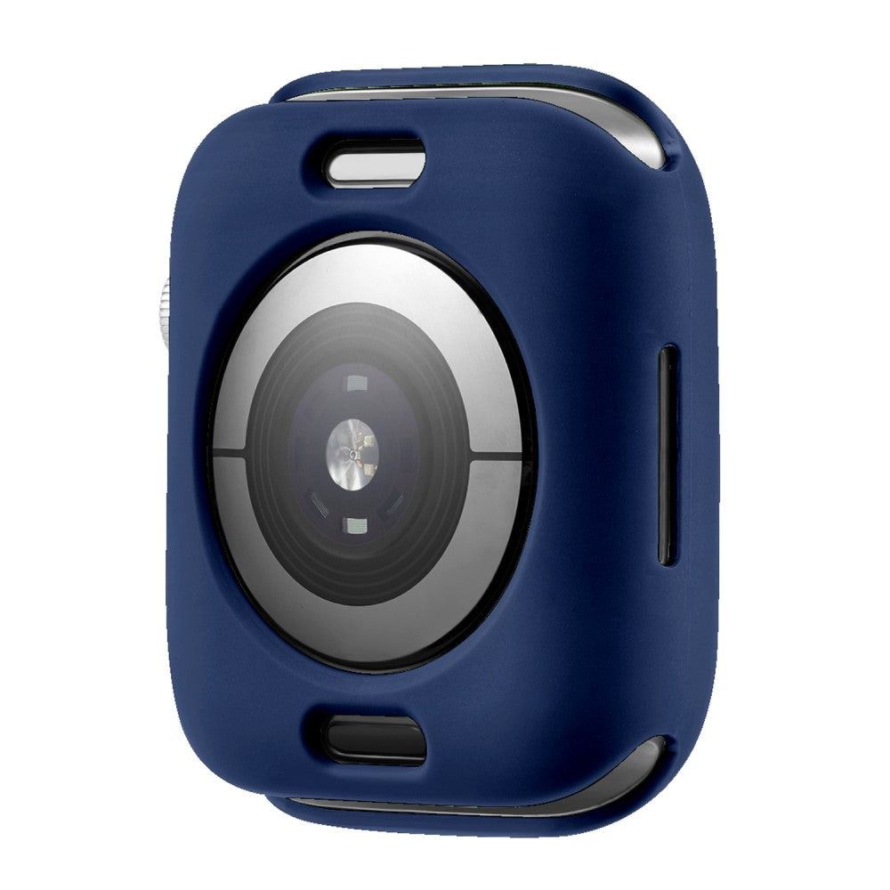 Apple Watch Series 7 45mm  Silikone Bumper  - Blå#serie_18