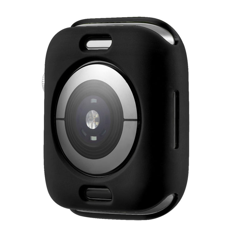 Apple Watch Series 7 45mm  Silikone Bumper  - Sort#serie_3