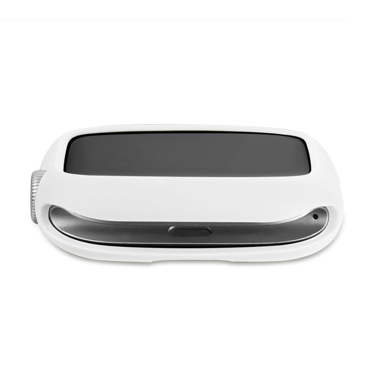 Apple Watch Series 7 45mm  Silikone Bumper  - Hvid#serie_6