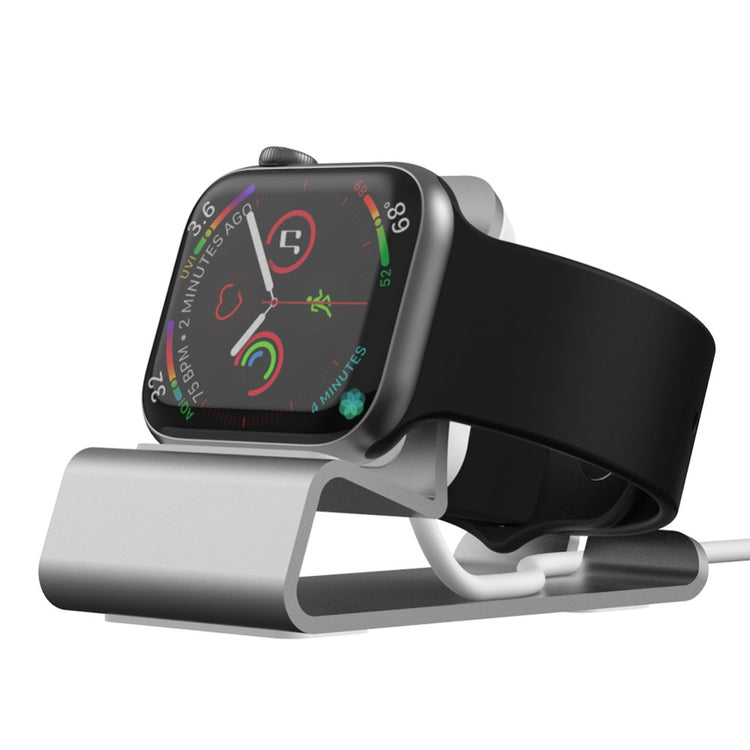 Apple Watch Series 7 45mm Metal Holder - Sølv#serie_2