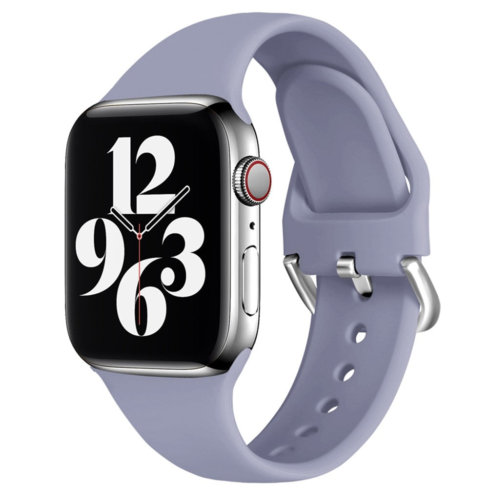 Vildt hårdfør Apple Watch Series 7 45mm Silikone Rem - Lilla#serie_5