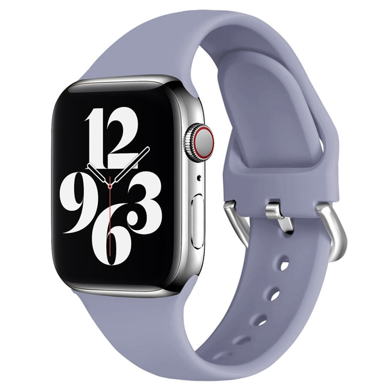 Vildt hårdfør Apple Watch Series 7 45mm Silikone Rem - Lilla#serie_5