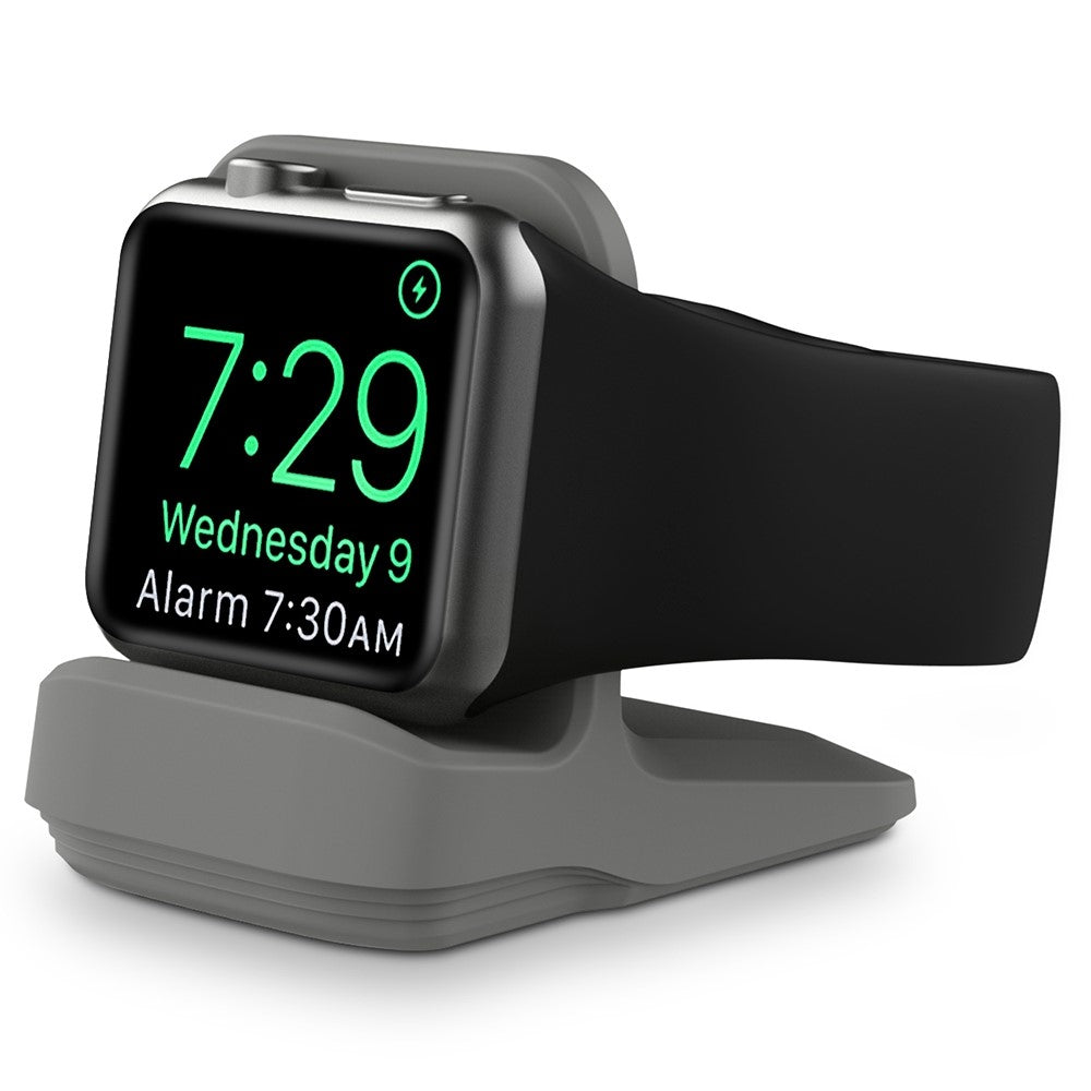 Universal Apple Smartwatch Silikone Holder - Sølv#serie_6