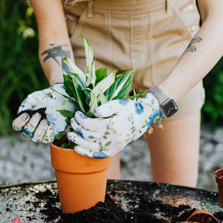 Vildt fed Apple Watch Series 7 45mm Silikone Urrem - Sølv#serie_4