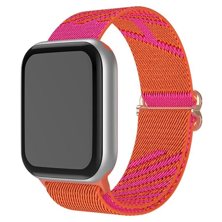 Helt vildt nydelig Apple Watch Series 7 45mm Stof Urrem - Pink#serie_2
