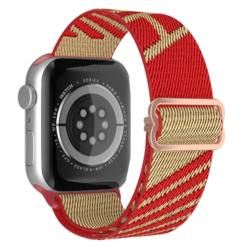 Vildt godt Apple Watch Series 7 45mm Nylon Rem - Flerfarvet#serie_3
