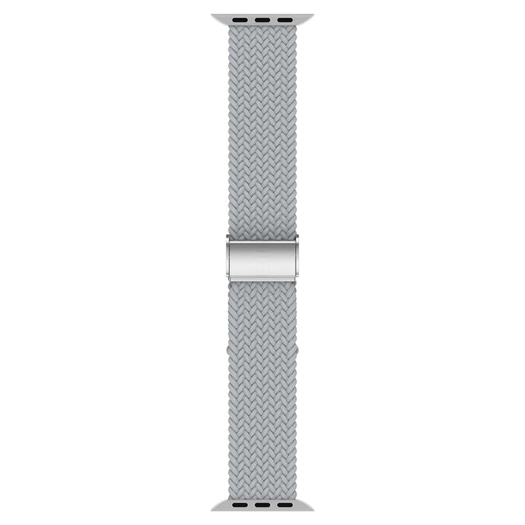 Holdbart Apple Watch Series 7 45mm Stof Urrem - Hvid#serie_26