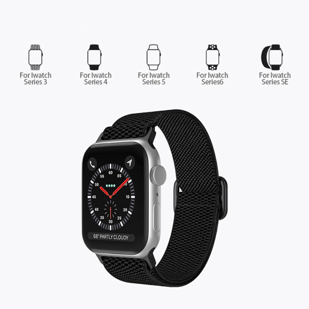 Vildt fantastisk Apple Watch Series 7 45mm Stof Urrem - Orange#serie_1