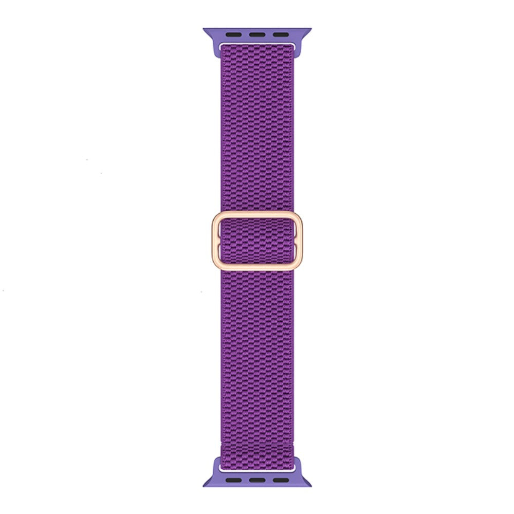 Vildt fantastisk Apple Watch Series 7 45mm Stof Urrem - Lilla#serie_10