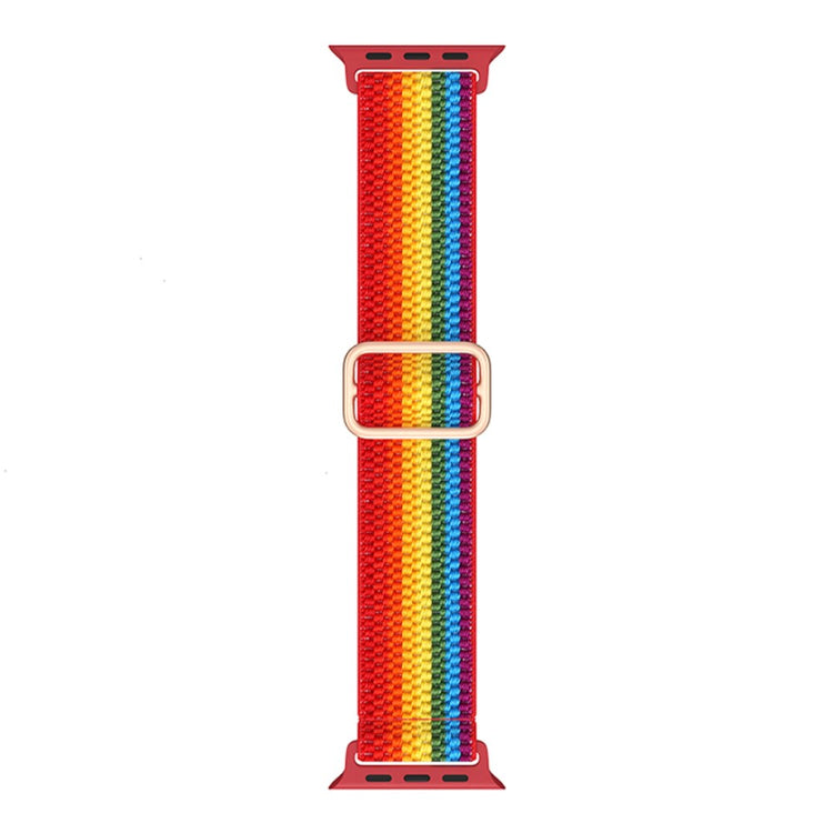 Vildt fantastisk Apple Watch Series 7 45mm Stof Urrem - Flerfarvet#serie_12