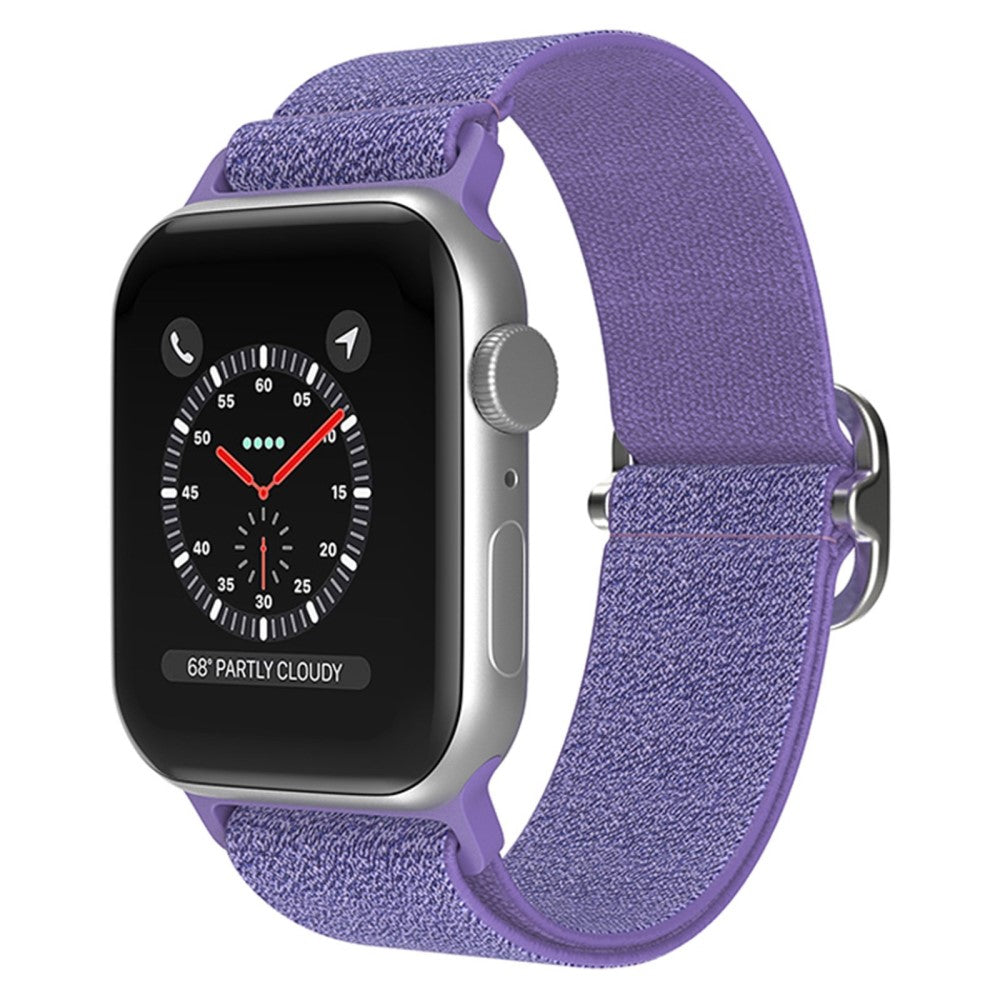 Mega fint Apple Watch Series 7 45mm Stof Urrem - Lilla#serie_1