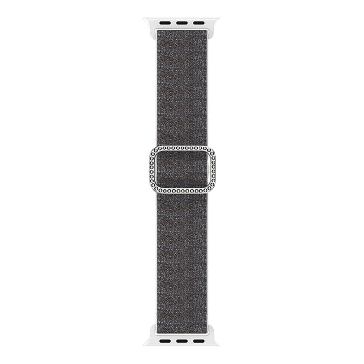 Mega fint Apple Watch Series 7 45mm Stof Urrem - Sølv#serie_3