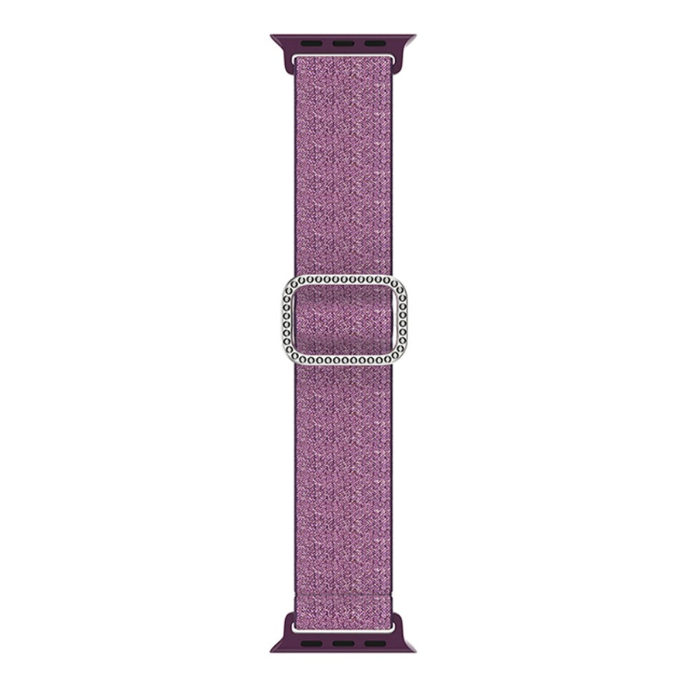 Mega fint Apple Watch Series 7 45mm Stof Urrem - Rød#serie_9