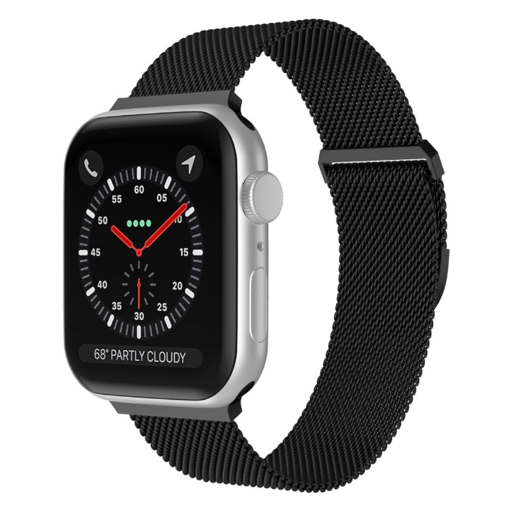 Yndigt Apple Watch Series 7 45mm Metal Urrem - Sort#serie_2