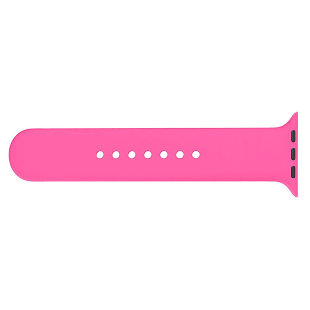 Super flot Universal Apple Silikone Urrem - Sølv#serie_10