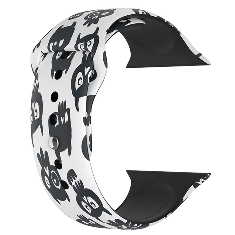 Super nydelig Universal Apple Silikone Rem - Hvid#serie_6