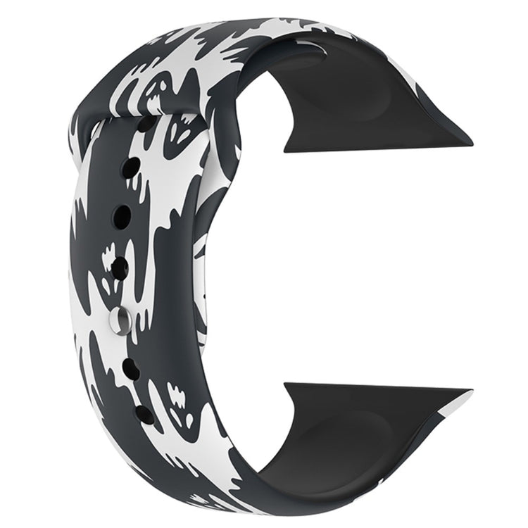 Super nydelig Universal Apple Silikone Rem - Sort#serie_7