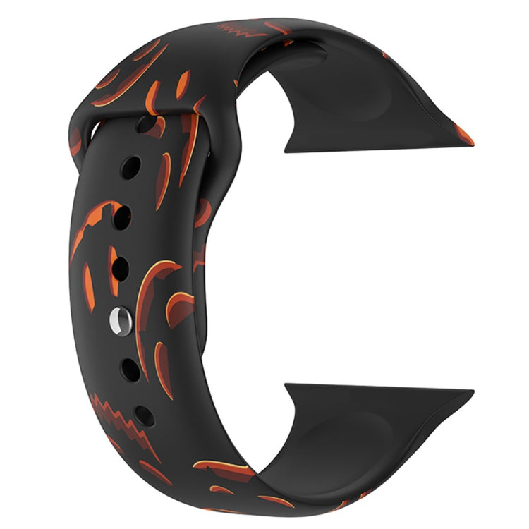 Helt vildt godt Universal Apple Silikone Rem - Størrelse: L - Orange#serie_3