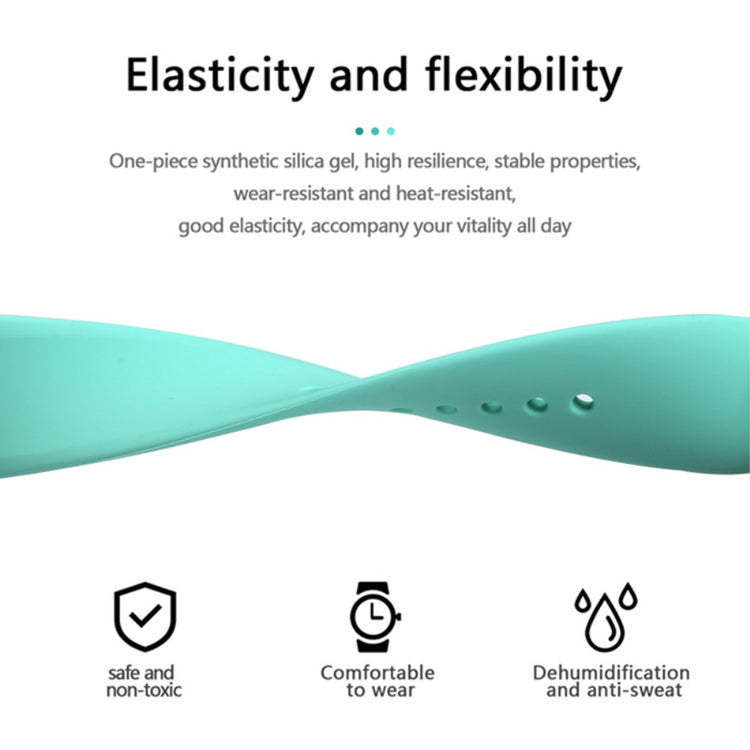 Helt vildt fantastisk Universal Apple Silikone Urrem - Rød#serie_12