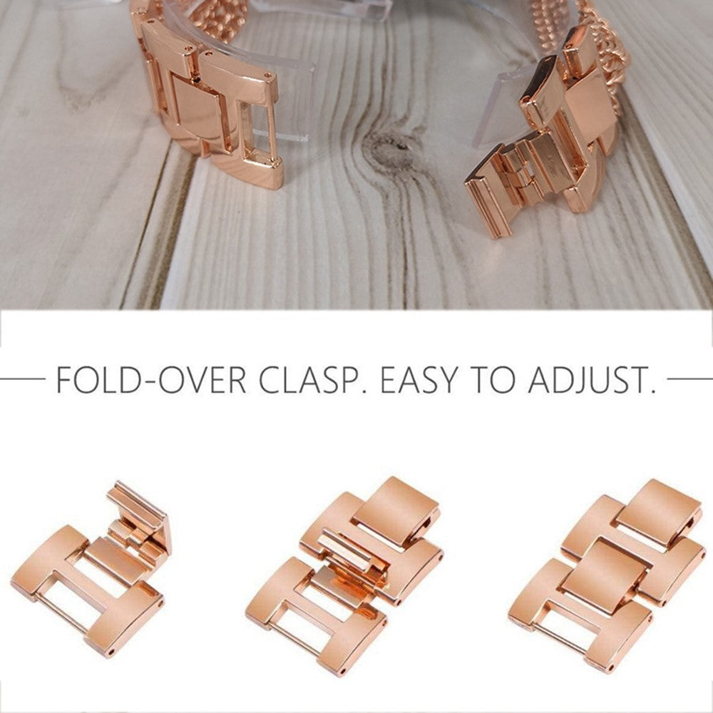 Rigtigt fed Universal Apple Metal Urrem - Pink#serie_1