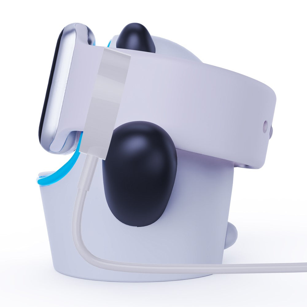 Universal Apple Smartwatch Silikone Holder - Sølv#serie_5