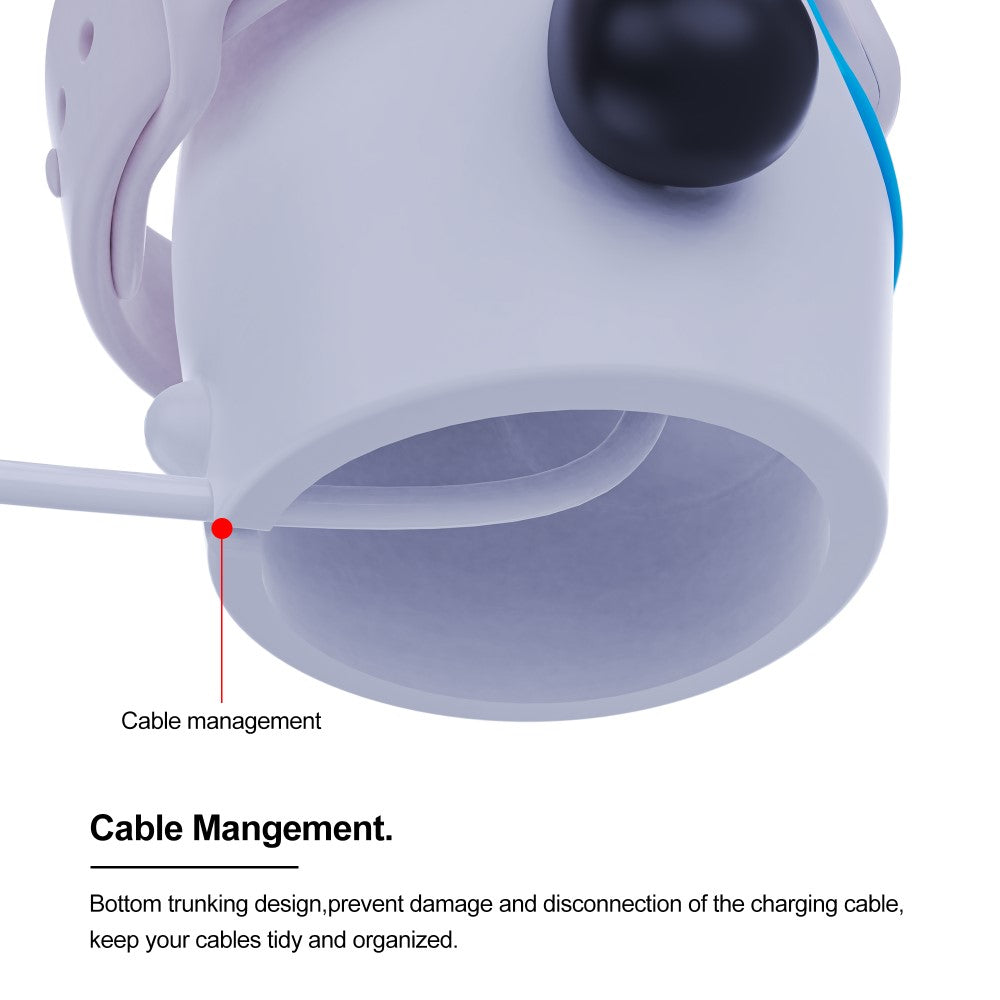 Universal Apple Smartwatch Silikone Holder - Sølv#serie_5