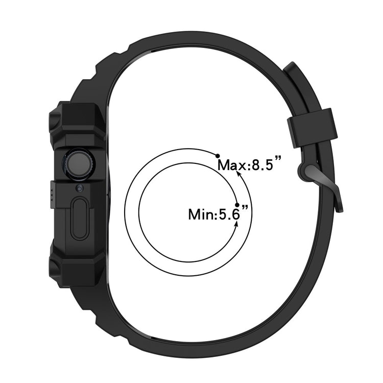 Vildt kønt Universal Apple Silikone Rem - Sølv#serie_8