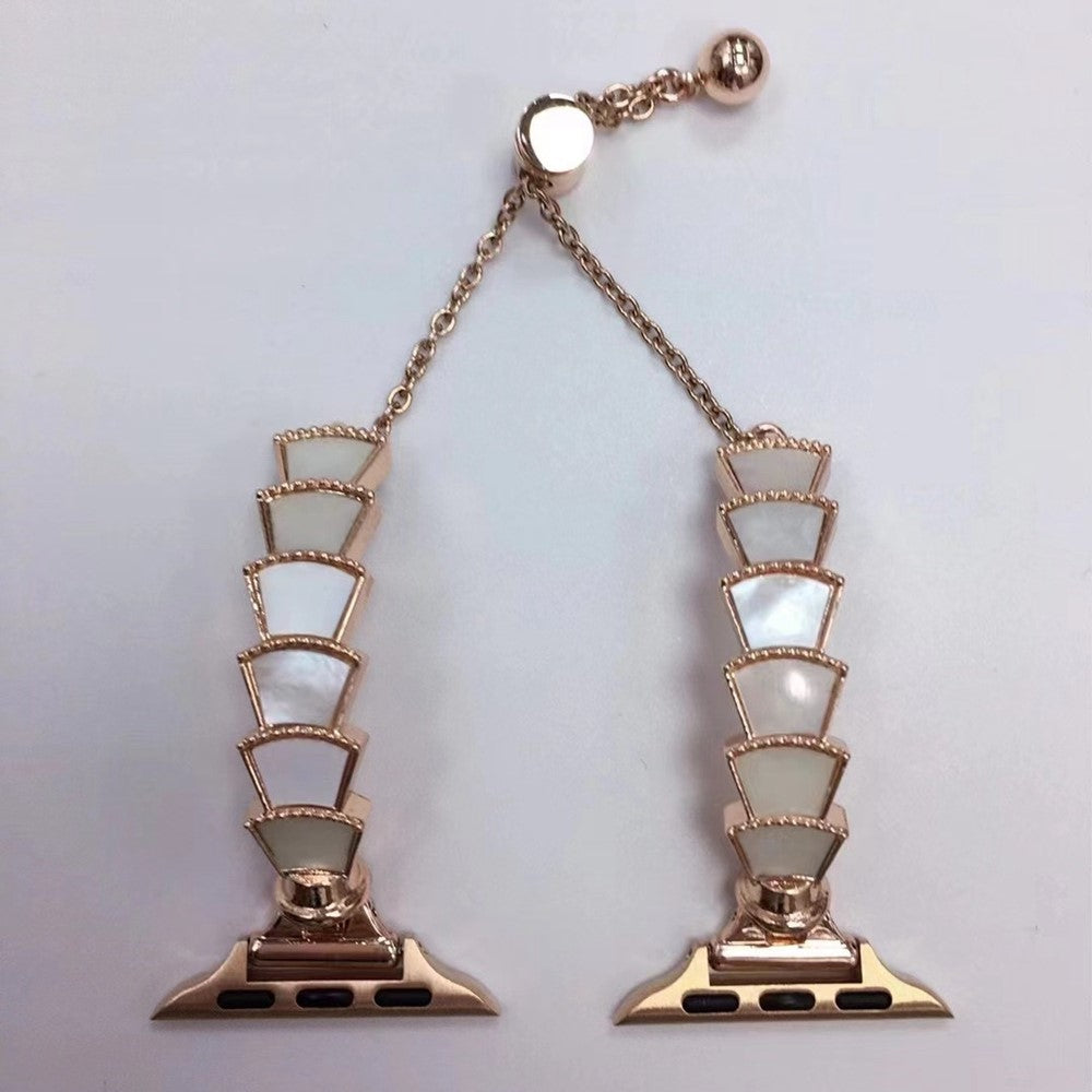 Meget fantastisk Universal Apple Metal og  Rhinsten Urrem - Pink#serie_6