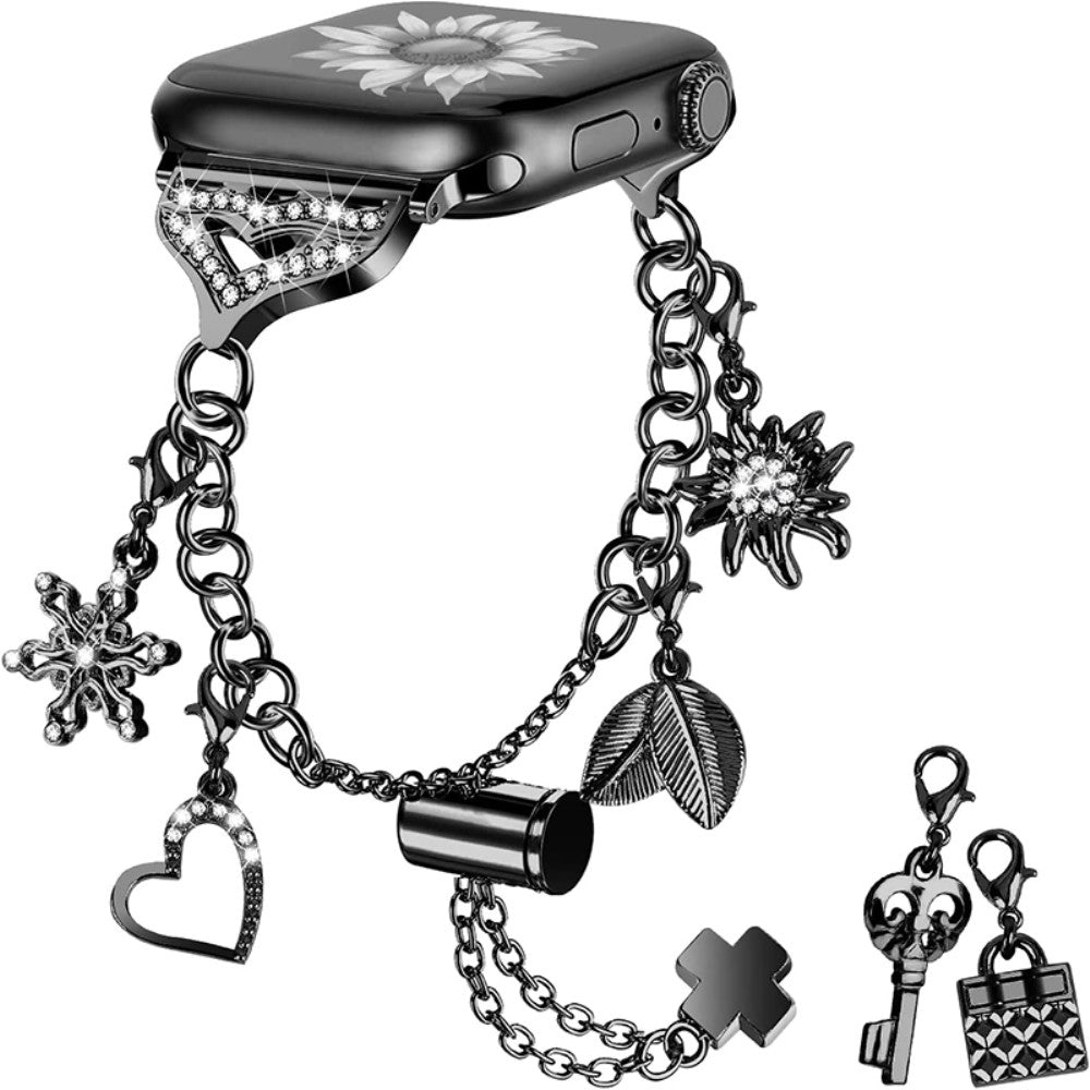 Klassisk Universal Apple Metal Rem - Sort#serie_1