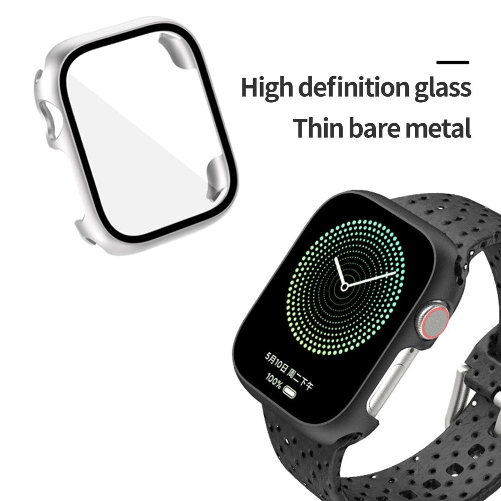 Vildt Fint Universal Apple Cover med Skærmbeskytter i Plastik og Hærdet Glas - Pink#serie_1