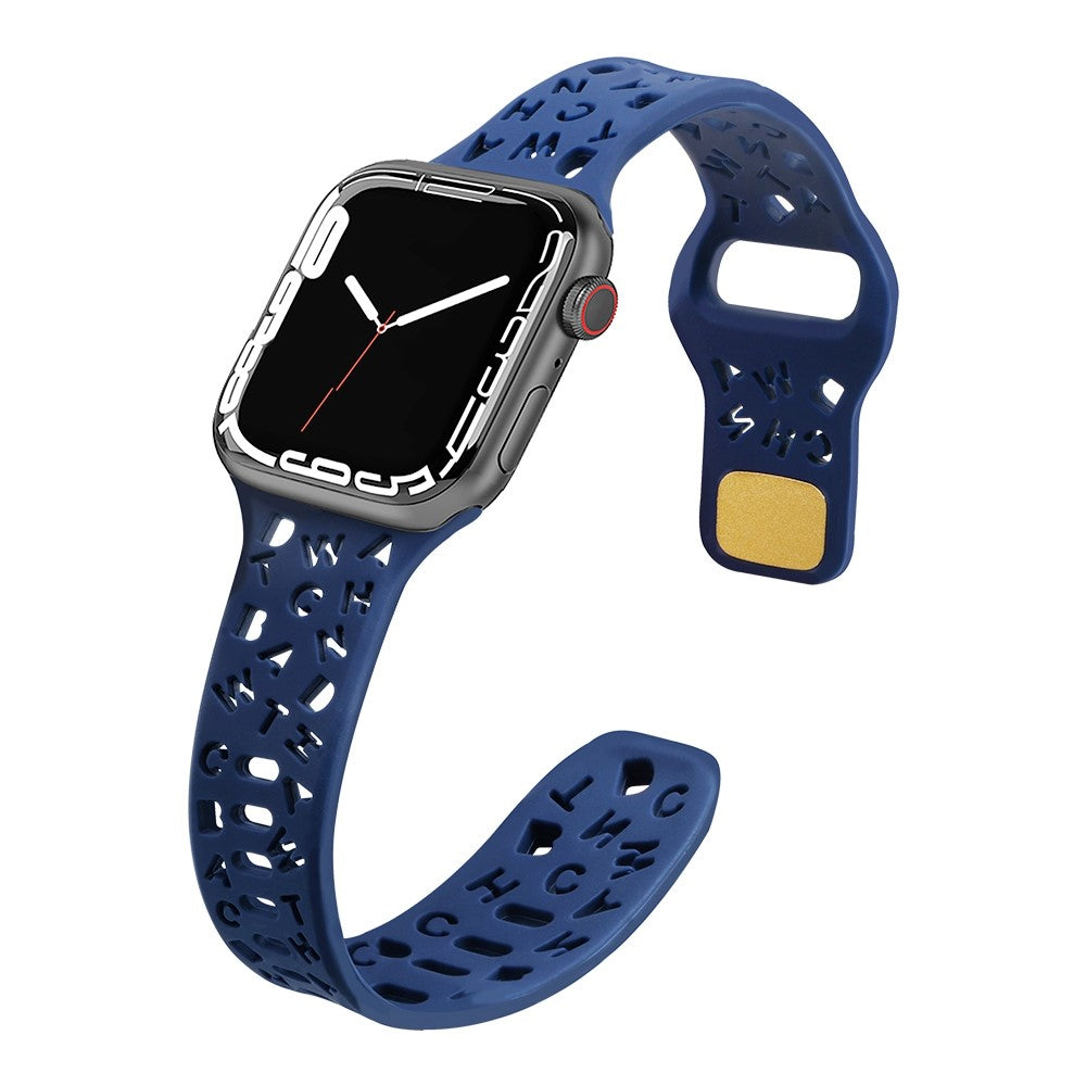 Super cool Universal Apple Silikone Rem - Blå#serie_10