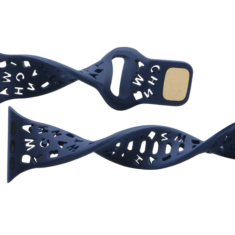 Super cool Universal Apple Silikone Rem - Blå#serie_10