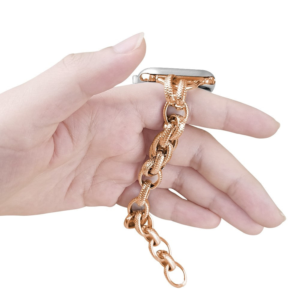 Helt vildt kønt Universal Apple Metal Rem - Pink#serie_3