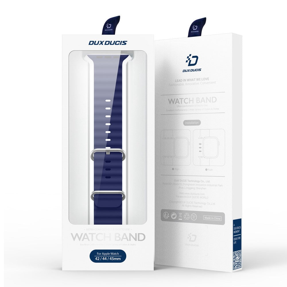 Meget fint Universal Apple Plastik Rem - Blå#serie_4