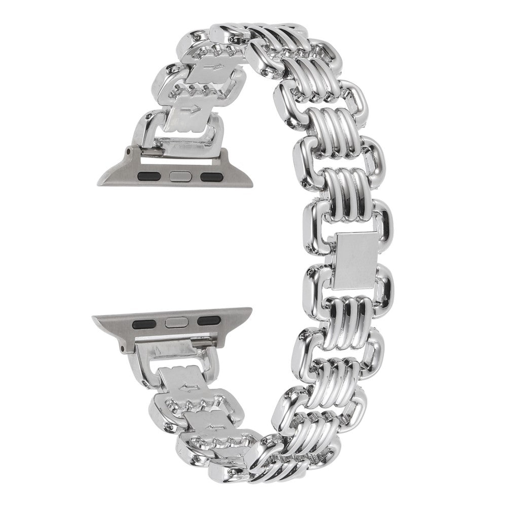 Meget fed Universal Apple Metal Rem - Sølv#serie_5