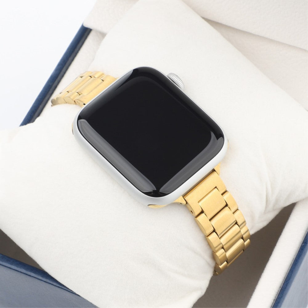 Klassisk Universal Apple Metal Rem - Guld#serie_2