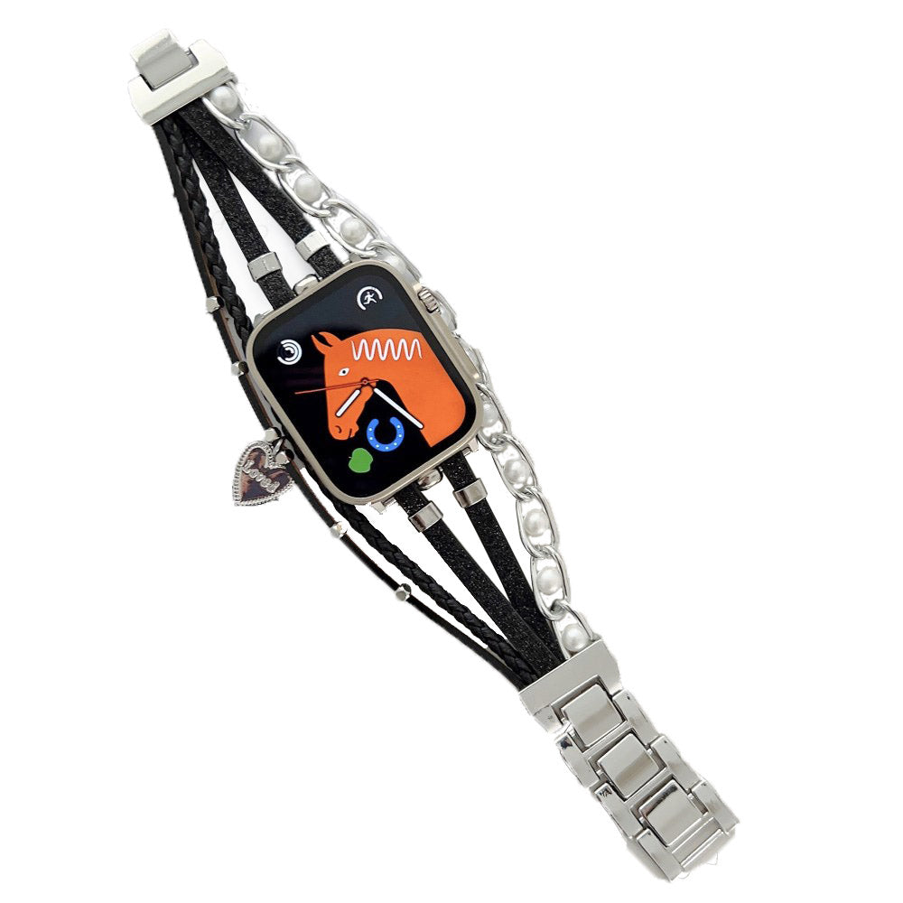 Vildt nydelig Universal Apple  Rem - Sort#serie_2