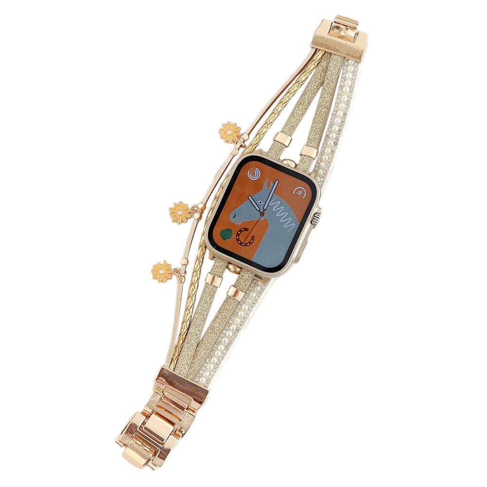 Helt vildt pænt Universal Apple  Rem - Guld#serie_3