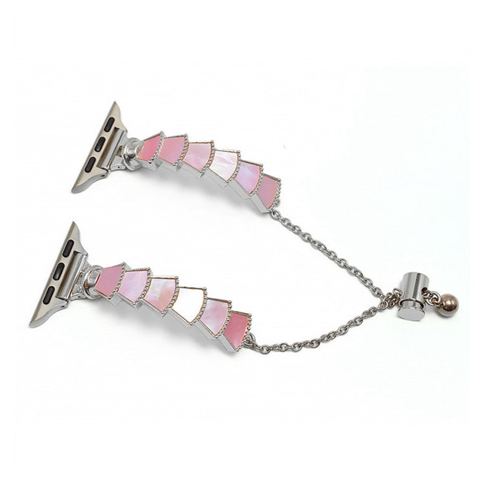 Vildt fed Universal Apple Metal og Rhinsten Rem - Sølv#serie_10