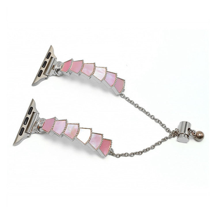 Vildt fed Universal Apple Metal og Rhinsten Rem - Sølv#serie_10