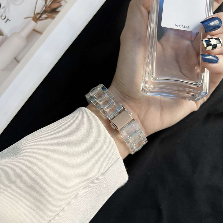 Helt vildt skøn Universal Apple Plastik Urrem - Flerfarvet#serie_3