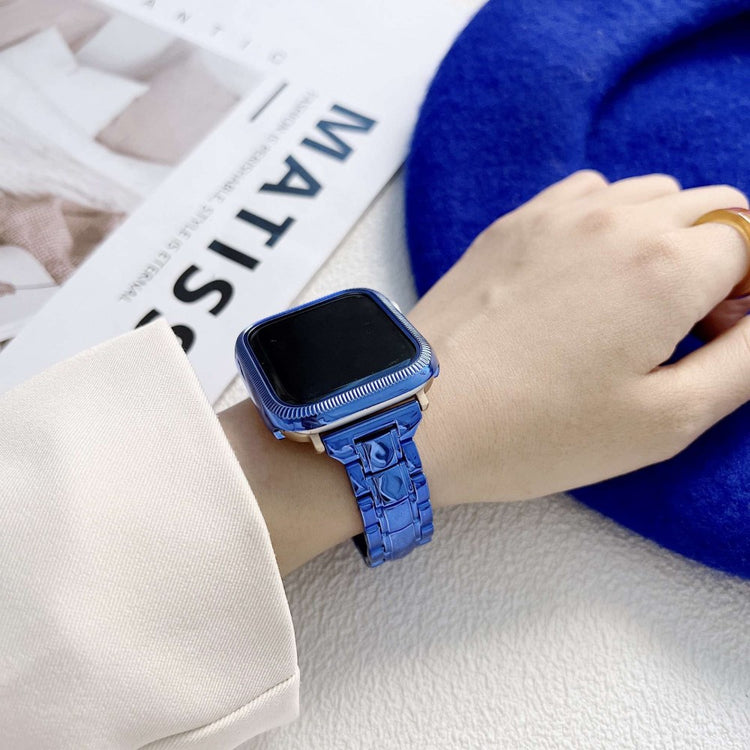 Helt vildt skøn Universal Apple Plastik Urrem - Blå#serie_5