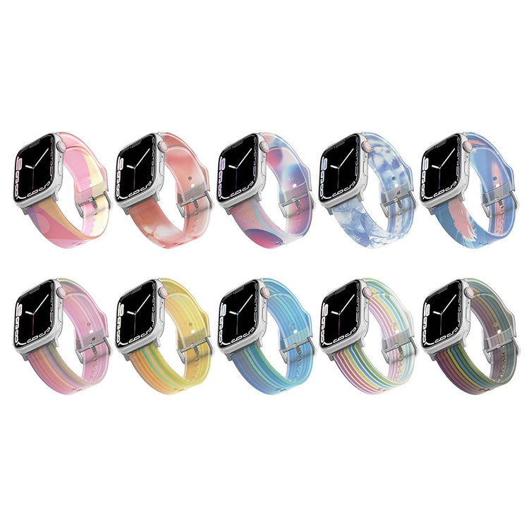 Super cool Universal Apple Silikone Rem - Pink#serie_2