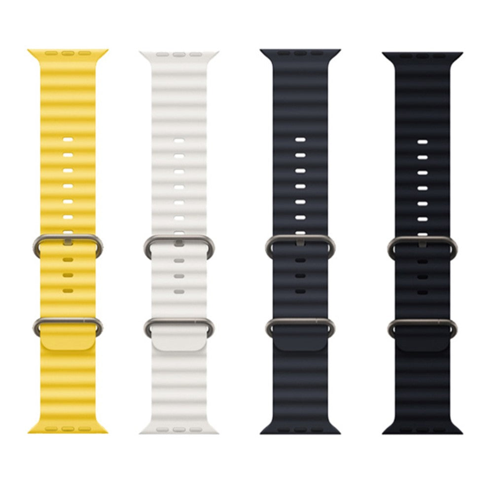 Vildt kønt Universal Apple Silikone Rem - Sort#serie_7