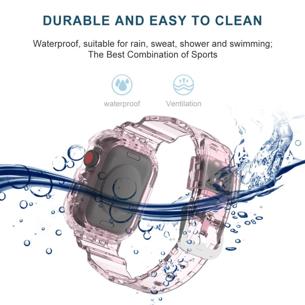 Fremragende Universal Apple Silikone Rem - Pink#serie_5