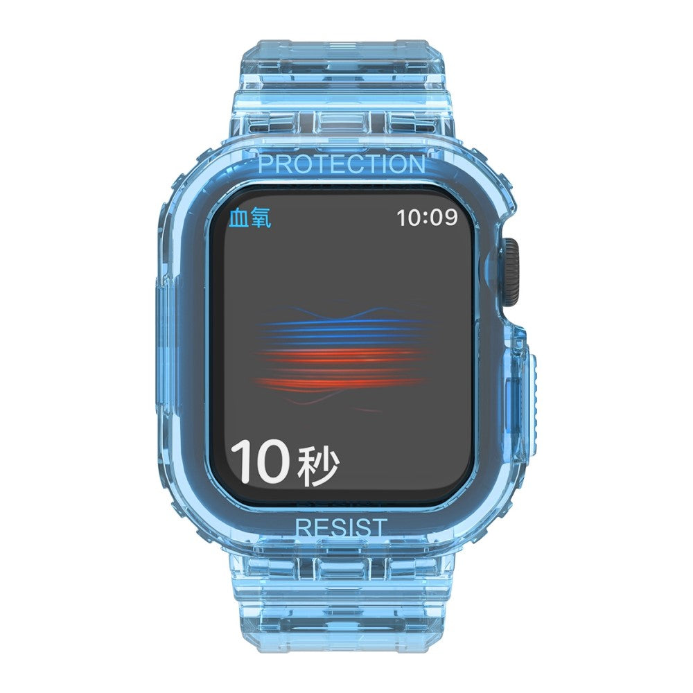 Fremragende Universal Apple Silikone Rem - Blå#serie_6